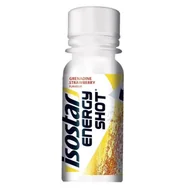 Napoje energetyczne i izotoniczne - Żel energetyczny Isostar Shot z kofeiną 60 ml Smak: truskawka/granat - miniaturka - grafika 1