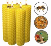 Świece - Świeca z Wosku Pszczelego - 5 szt. - miniaturka - grafika 1