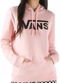 Bluzy damskie - BLUZA DAMSKA VANS Z KAPTUREM CLASSIC RÓŻOWA R. XS - miniaturka - grafika 1