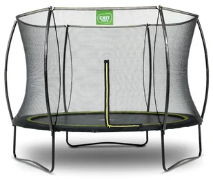 Trampolina ogrodowa z siatką zabezpieczającą Silhouette 244 cm czarna - Samochody i pojazdy dla dzieci - miniaturka - grafika 1
