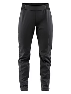 Spodnie sportowe damskie - Craft Spodnie funkcyjne "Force" w kolorze czarnym - grafika 1