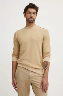 Pepe Jeans sweter bawełniany CRAIG kolor beżowy  PM702441 - Swetry męskie - miniaturka - grafika 1