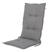 Poduszki ogrodowe - Poduszka na fotel MALEZJA HOCH, ze sznurkami, szara - miniaturka - grafika 1