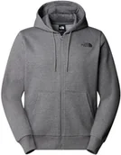 Bluzy męskie - Bluza The North Face M Simple Dome Full Zip męska : Kolor - Szary, Rozmiar - XS - miniaturka - grafika 1
