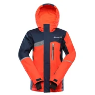 Kurtki narciarskie - Kurtka dziecięca narciarska 10.000 Alpine Pro Dearo 2 k.czerwony r.140-146 - miniaturka - grafika 1