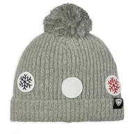 Czapki narciarskie - Czapka Rossignol Jess RLMYH05 Szary - miniaturka - grafika 1