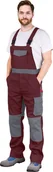 Odzież robocza - SPODNIE OCHRONNE OGRODNICZKI REIS BOMULL-B; BORDOWO-SZARY - miniaturka - grafika 1