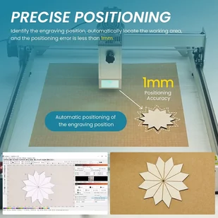 ATOMSTACK Maker AC1 Laser Engraver Time-lapse Camera, 5 Megapixels, Precise Positioning, 400*400mm Photography Range - Grawerowanie i akcesoria - miniaturka - grafika 3