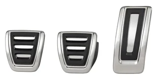 NAKŁADKI NA PEDAŁY DO SEAT LEON 5F AUDI A3 Q2 Q3 SKODA OCTAVIA 3 MANUAL - Akcesoria motoryzacyjne - miniaturka - grafika 1