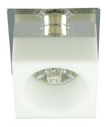 Lampy sufitowe - Candellux Podtynkowa halogenowa OPRAWA sufitowa OCZKO SK-66 2245518 Chrom biały - miniaturka - grafika 1