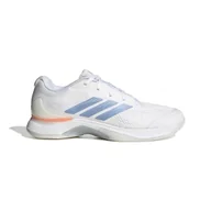 Buty sportowe damskie - Damskie buty tenisowe adidas Avacourt 3 Tennis Shoes Core Black/Halo Blue/Beam Orange EUR 38 - miniaturka - grafika 1