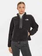 Bluzy damskie - The North Face Polar Fleeski NF0A88Z3 Czarny Regular Fit - miniaturka - grafika 1