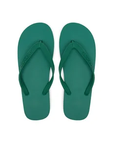 Jack&Jones Japonki Jfwbasic 12202589 Zielony - Klapki i japonki męskie - miniaturka - grafika 1