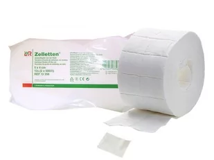 Waciki 12 Warstwowe Bezpyłowe 500szt Zelleten - Akcesoria do paznokci - miniaturka - grafika 1