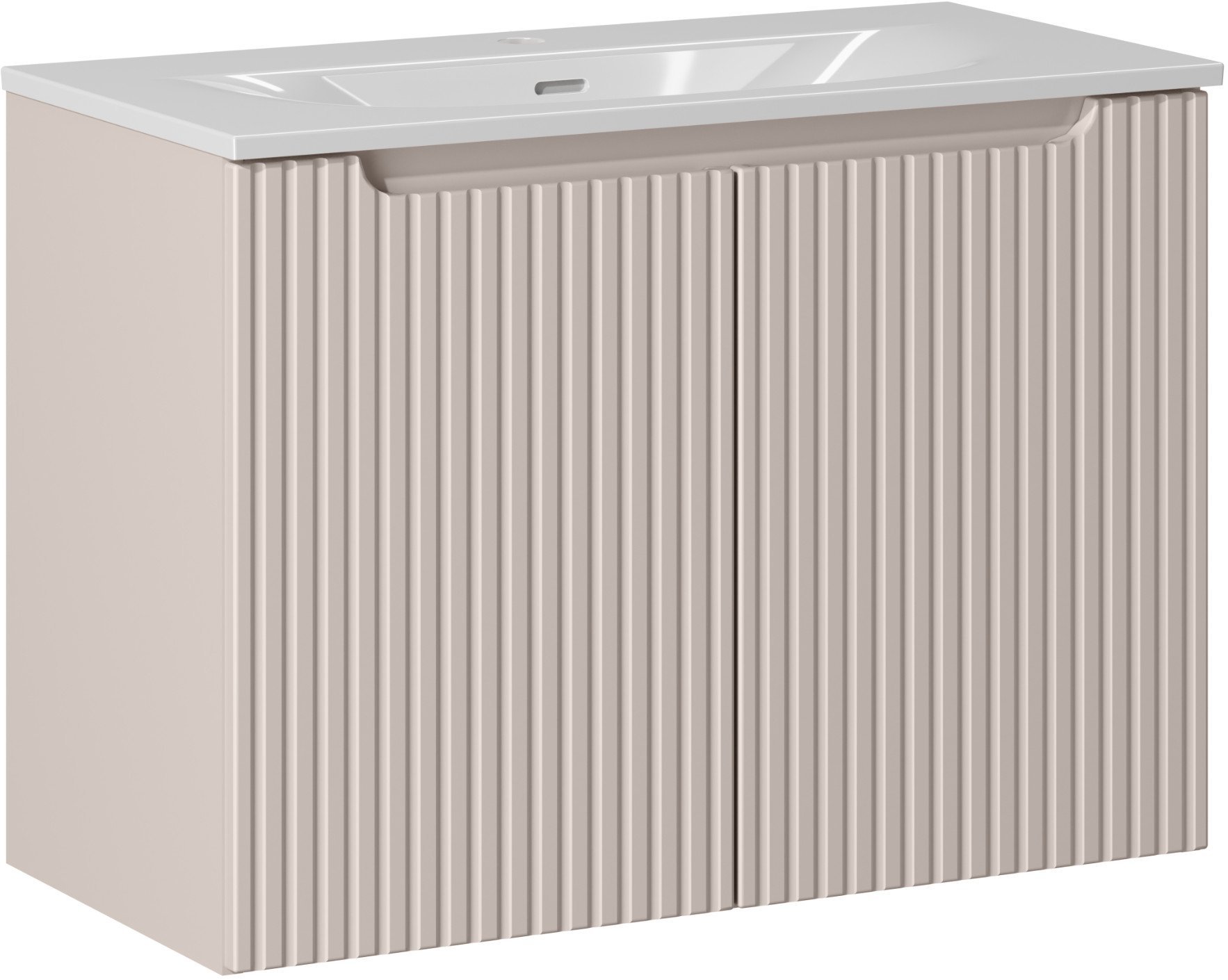 Zestaw meblowy 80cm z umywalką meblową SKY