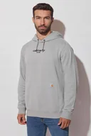 Bluzy męskie - Bluza Carhartt Force Lightweight Logo - miniaturka - grafika 1