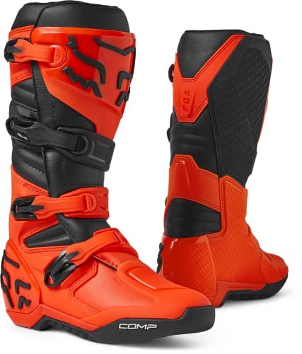 Fox Racing Comp Boot Fluo Pomarańczowy