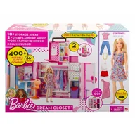 Domki dla lalek - Mattel Garderoba Zestaw + Lalka HGX57 HGX57 - miniaturka - grafika 1