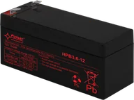 Akumulatory ogólnego zastosowania - Akumulator 3,6Ah/12V AGM Pulsar HPB3,6-12 - miniaturka - grafika 1
