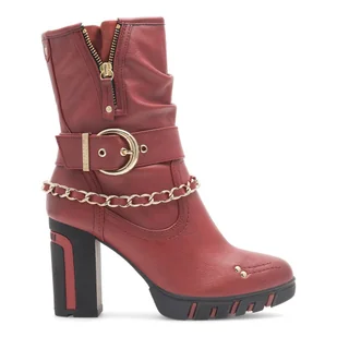 Kozaki Mustang 1363-505 - Botki damskie - miniaturka - grafika 1