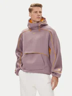 Bluzy męskie - Nike Bluza HQ0465 Brązowy Oversize - miniaturka - grafika 1