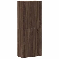 Szafki biurowe - vidaXL Szafka na dokumenty Brązowy Dąb 60x32x153 cm Drewno klejone - miniaturka - grafika 1