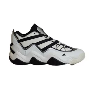 Koszulki męskie - Buty męskie sportowe koszykarskie Adidas Top Ten 2010 White Black - HR0099-48 - grafika 1