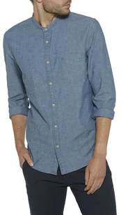 Męska koszula Wrangler 1PKT GRANDAD SHIRT L - Koszule męskie - miniaturka - grafika 1