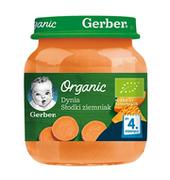 Dania dla dzieci - Gerber Organic - Obiad Dynia i Słodki Ziemniak po 4m-cu 125g - miniaturka - grafika 1