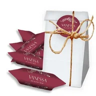 Cukierki - KRÓWKI reklamowe z LOGO w torebkach białych 50kpl projekt express - miniaturka - grafika 1