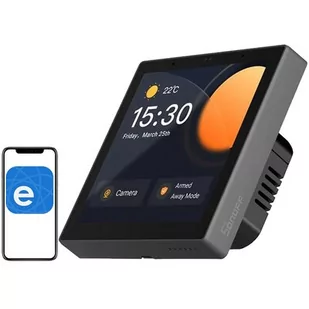 Przełącznik ścienny SONOFF NSPanel Pro Czarny Wi-Fi/ZigBee/Bluetooth | Bezpłatny transport - Systemy inteligentnych domów - miniaturka - grafika 1