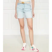 Spodenki damskie - GUESS Jeansowe szorty | Relaxed fit - miniaturka - grafika 1