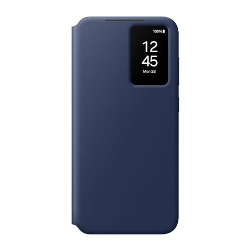 SAMSUNG Etui portfelowe na Galaxy S24 FE Smart View, niebieskie