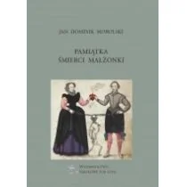 Sub Lupa Jan Dominik Morolski Pamiątka śmierci małżonki - Poezja - miniaturka - grafika 1