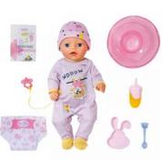 Lalki dla dziewczynek - LALKA 36CM AKC BABY BORN LITTLE GIRL WB Zapf - miniaturka - grafika 1