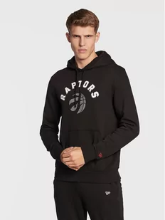 New Era Bluza Toronto Raptors Team Logo 11546161 Czarny Regular Fit - Bluzy męskie - miniaturka - grafika 1