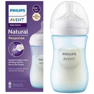 Butelki dla niemowląt - Butelka Philips Avent Natural Niebieska 1 M+ - miniaturka - grafika 1