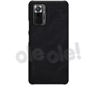 Etui i futerały do telefonów - Nillkin Qin etui do Xiaomi Redmi Note 10 Pro Czarne - miniaturka - grafika 1