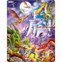 Larsen Puzzles Dragons - Puzzle - miniaturka - grafika 1