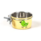 Akcesoria dla ptaków - Miska design Happet M172 przykręcana 8cm/0,15l - miniaturka - grafika 1