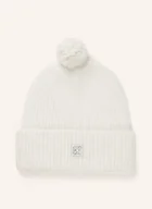 Czapki damskie - Calvin Klein Czapka beige - miniaturka - grafika 1