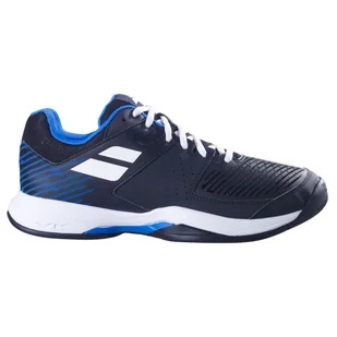 Buty tenisowe Babolat Pulsion AC M, Black/Blue - Buty sportowe męskie - miniaturka - grafika 1