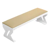 Pozostałe akcesoria kosmetyczne - Shemax Luxury Podstawka Do Rąk Beige - miniaturka - grafika 1