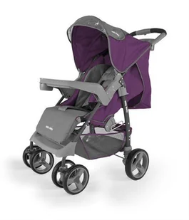 MM VIP PURPLE WÓZEK SPACEROWY SKŁADANY W RĄCZCE+POKROWIEC - Wózki dziecięce - miniaturka - grafika 1