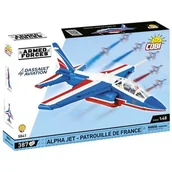 Klocki - Alpha Jet Patrouille de France - Cobi - miniaturka - grafika 1