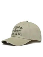 Czapki męskie - Aeronautica Militare Czapka z daszkiem 261HA1252UCT02476 Zielony jasny - miniaturka - grafika 1