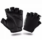 Rękawiczki rowerowe - Rękawiczki rowerowe bezpalcowe Rockbros S, czarne - miniaturka - grafika 1