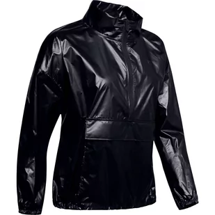 Kurtka damska Under Armour METALLIC WOVEN PO ANORAK - Kurtki i kamizelki sportowe damskie - miniaturka - grafika 1