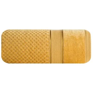Lumarko Lumarko Ręcznik JESSI 50x90cm musztardowy /EF3112 Mondex - Ręczniki - miniaturka - grafika 1