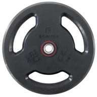 Obciążenia - Talerz do treningu siłowego Corenght z kauczukową powłoką 28 mm / 20 kg - miniaturka - grafika 1